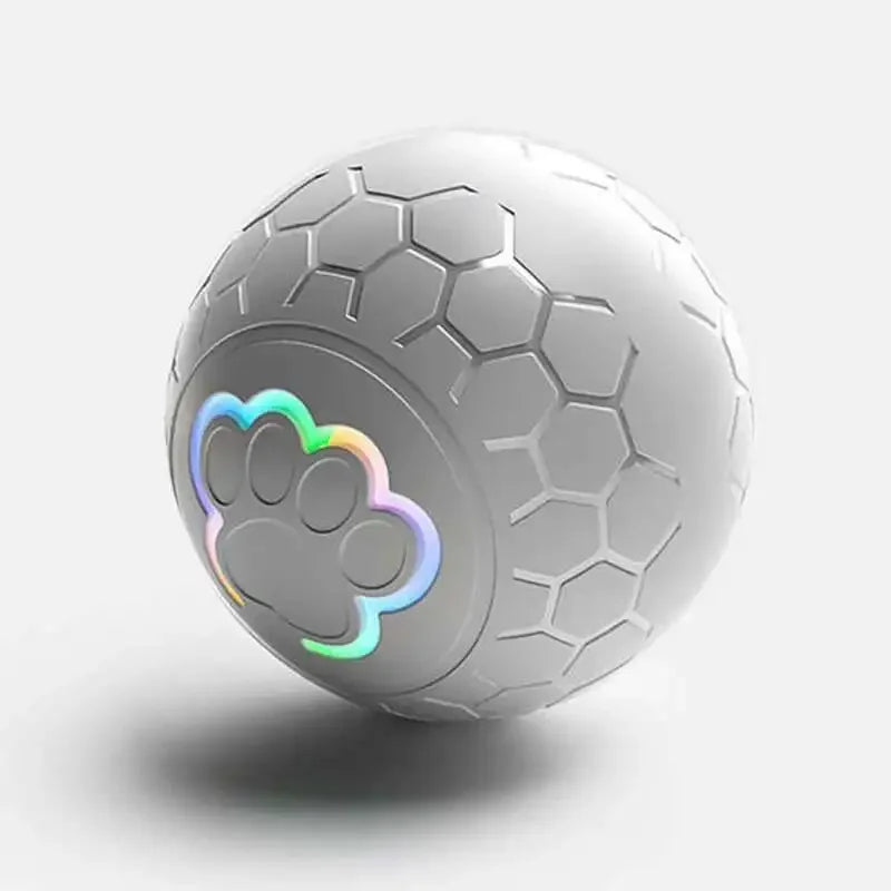 Smart Dog Toy Ball Electronic Interactive Pet Toy Ball USB Automatic Bouncing Rolling Toy Ball with RGB Lights Puppy Cat Product